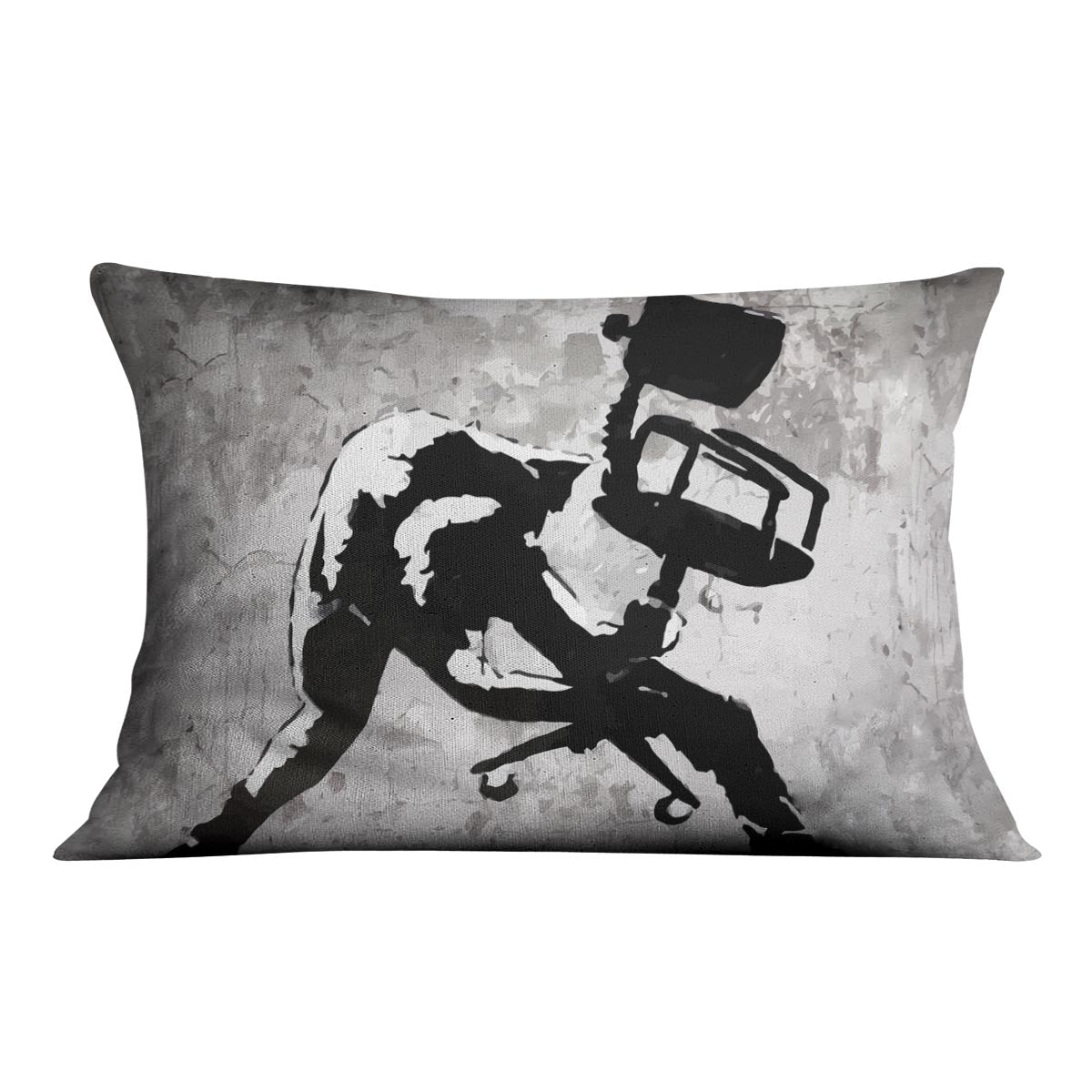 Banksy London Calling Cushion