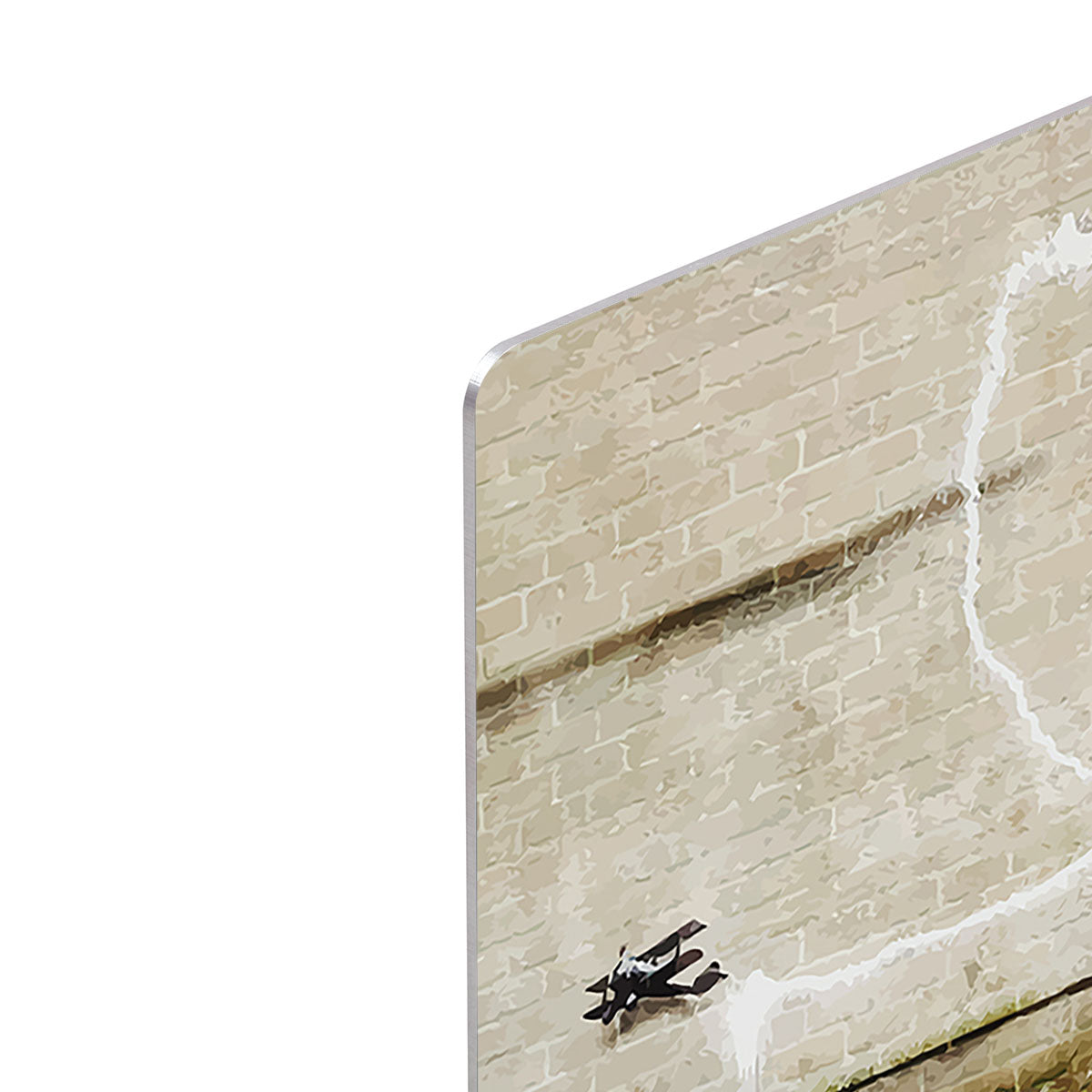 Banksy Love Plane London and Liverpool HD Metal Print - Canvas Art Rocks - 4