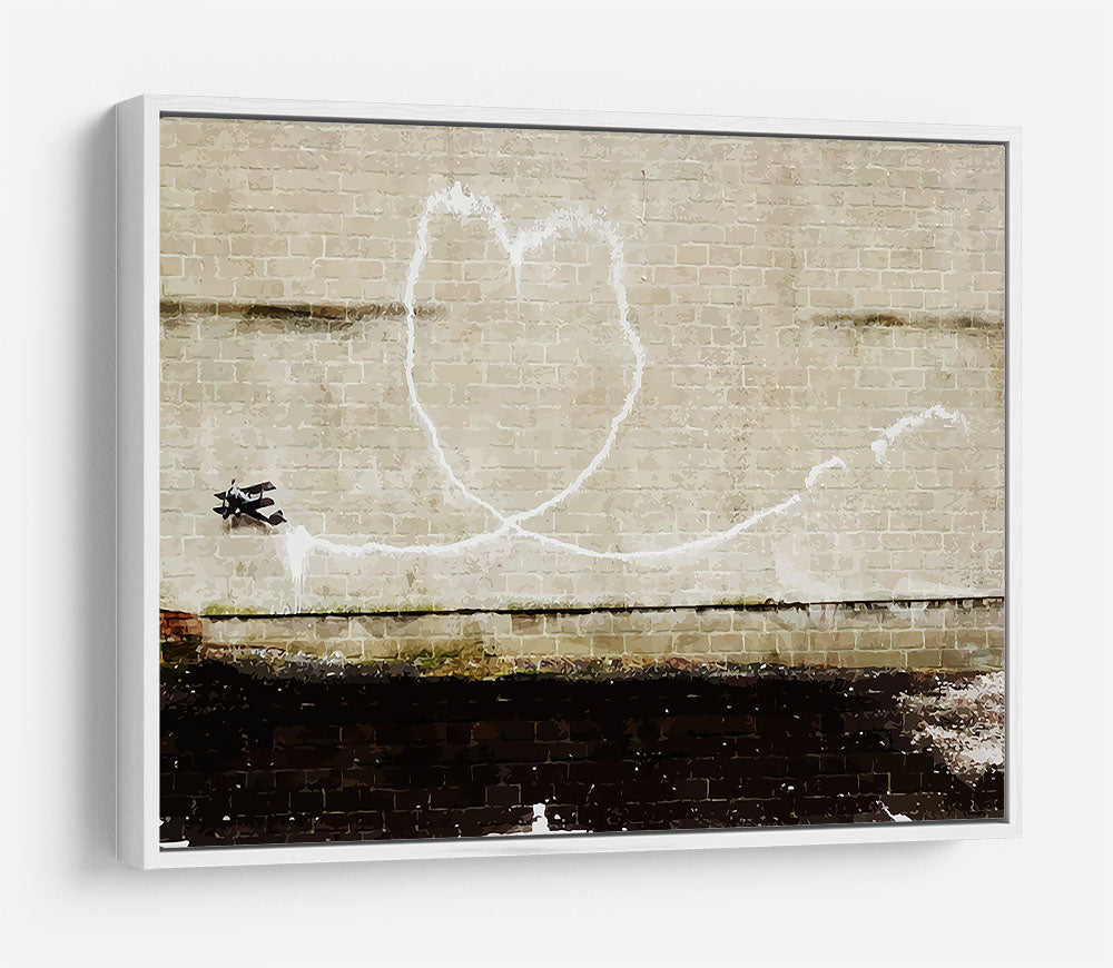 Banksy Love Plane London and Liverpool HD Metal Print - Canvas Art Rocks - 7