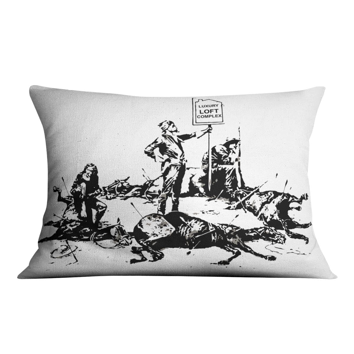 Banksy Luxury Loft Cushion