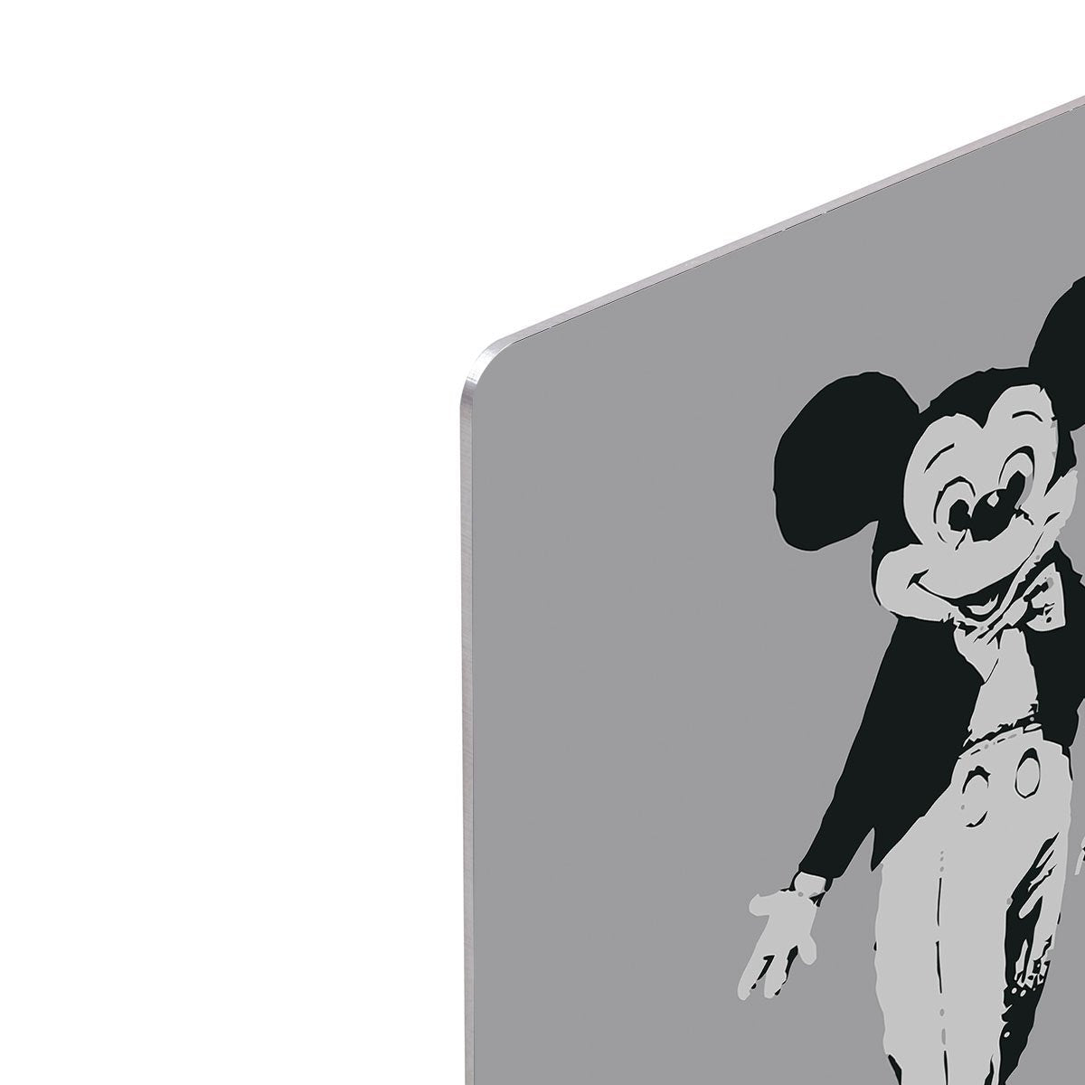 Banksy Mickey And Ronald HD Metal Print