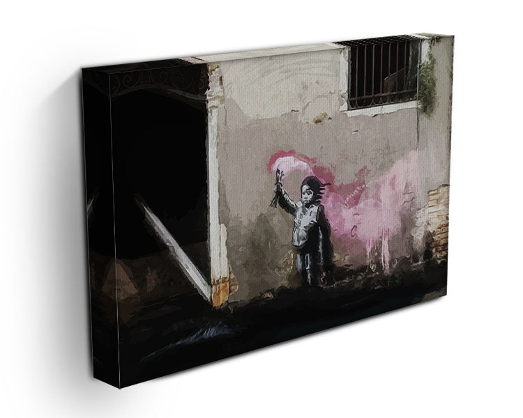 Banksy Migrant Child Venice Canvas Print or Poster - Canvas Art Rocks - 3
