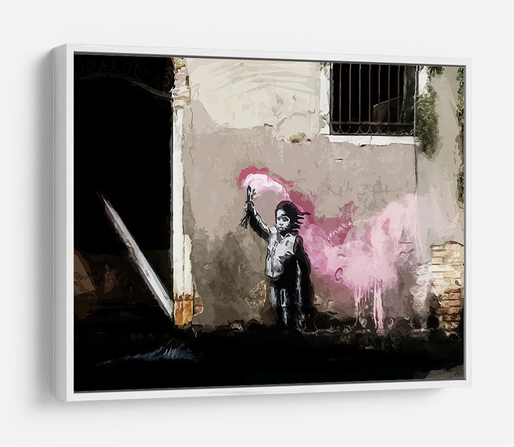 Banksy Migrant Child Venice HD Metal Print - Canvas Art Rocks - 7