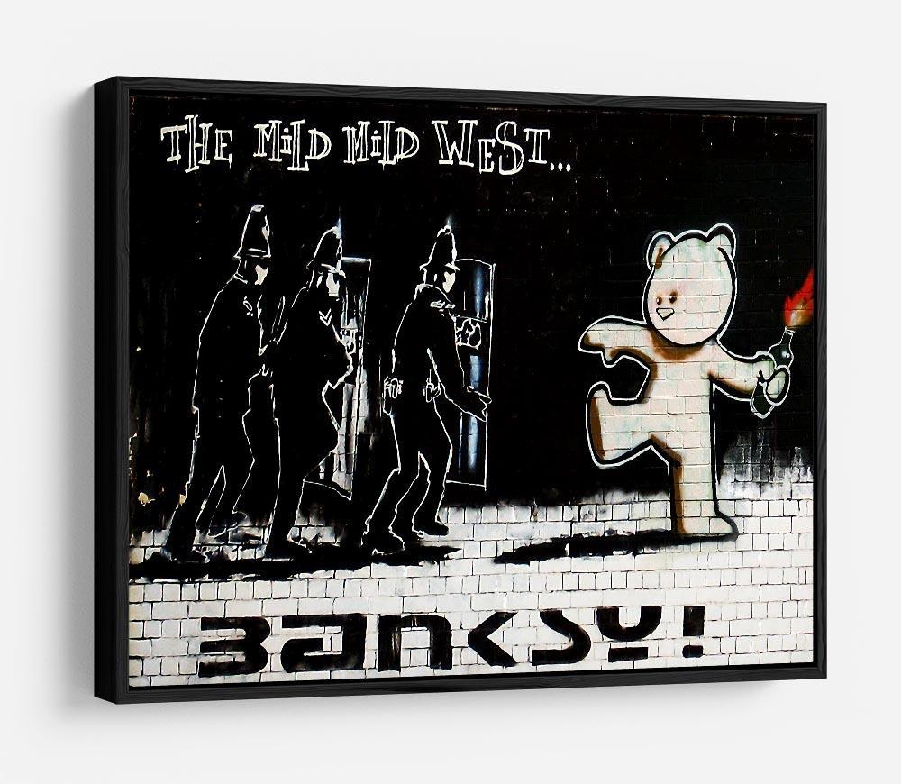 Banksy Mild Mild West HD Metal Print