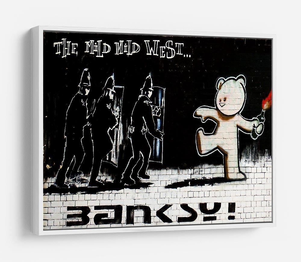 Banksy Mild Mild West HD Metal Print