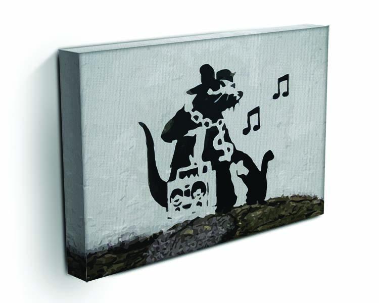 Banksy Music Rat Canvas Print or Poster - Canvas Art Rocks - 3