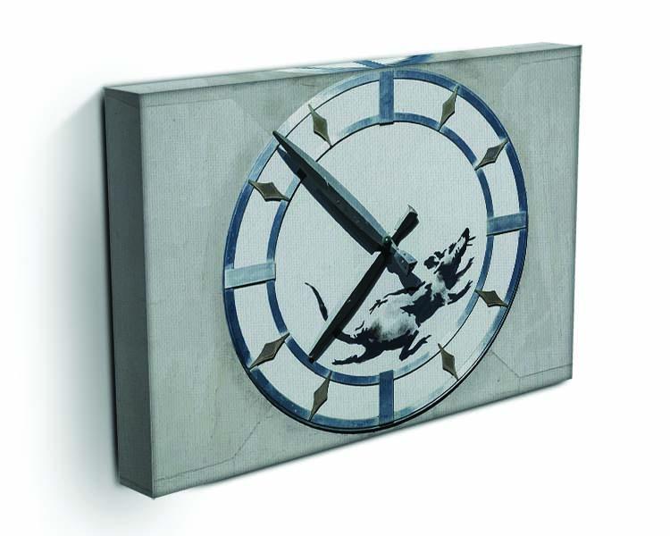Banksy New York Clock Rat Canvas Print or Poster - Canvas Art Rocks - 3