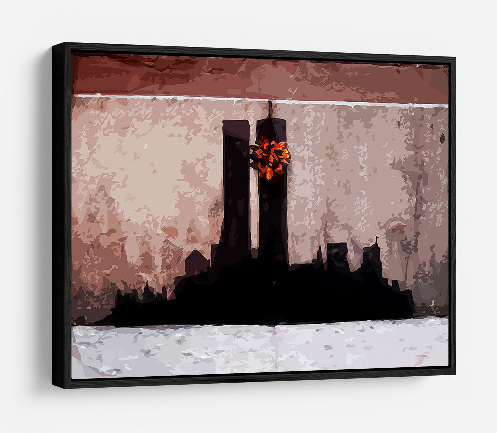 Banksy New York Twin Towers HD Metal Print - Canvas Art Rocks - 6