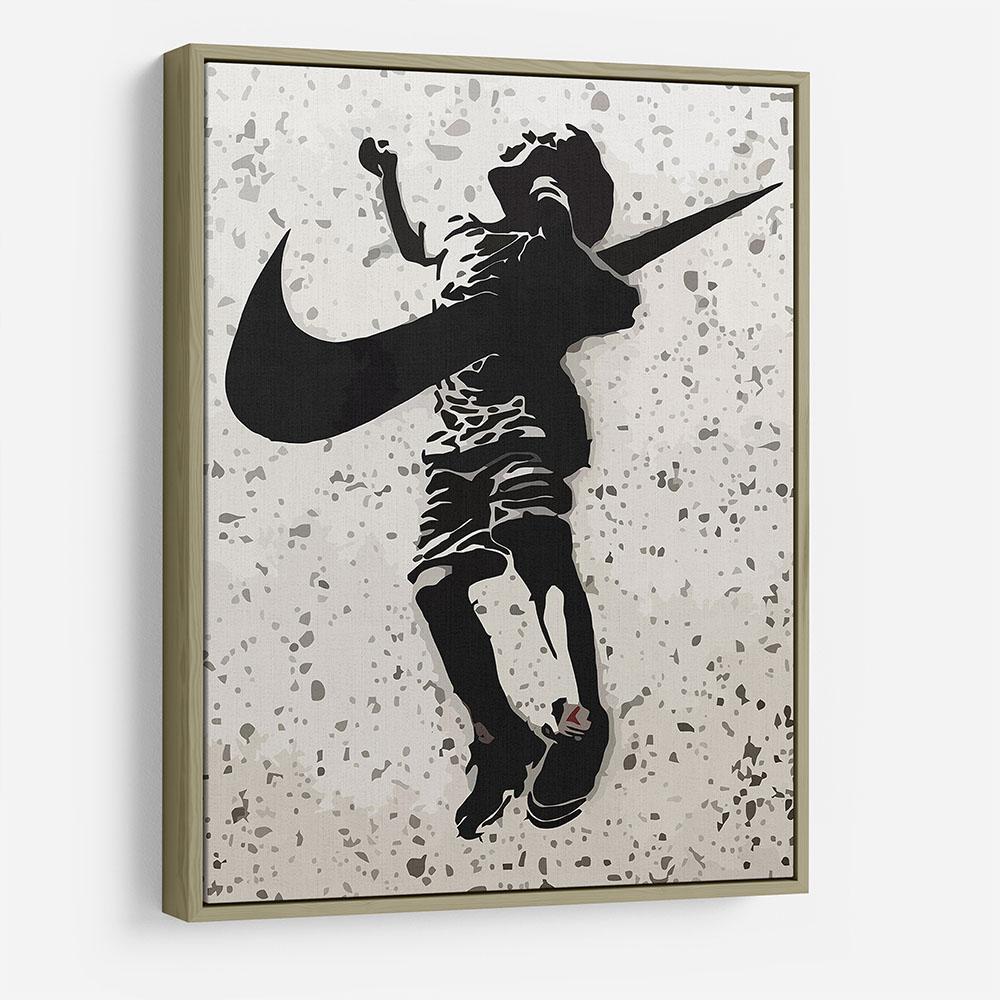 Banksy Nike HD Metal Print