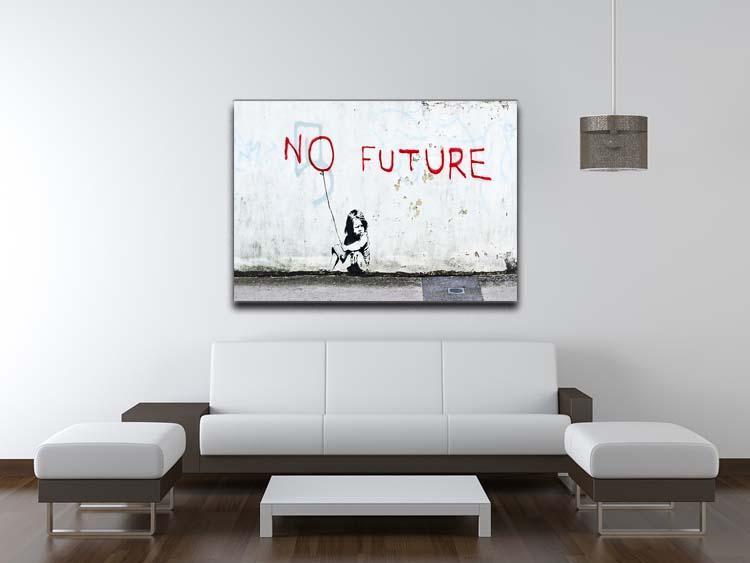 Banksy No Future Canvas Print or Poster - Canvas Art Rocks - 4
