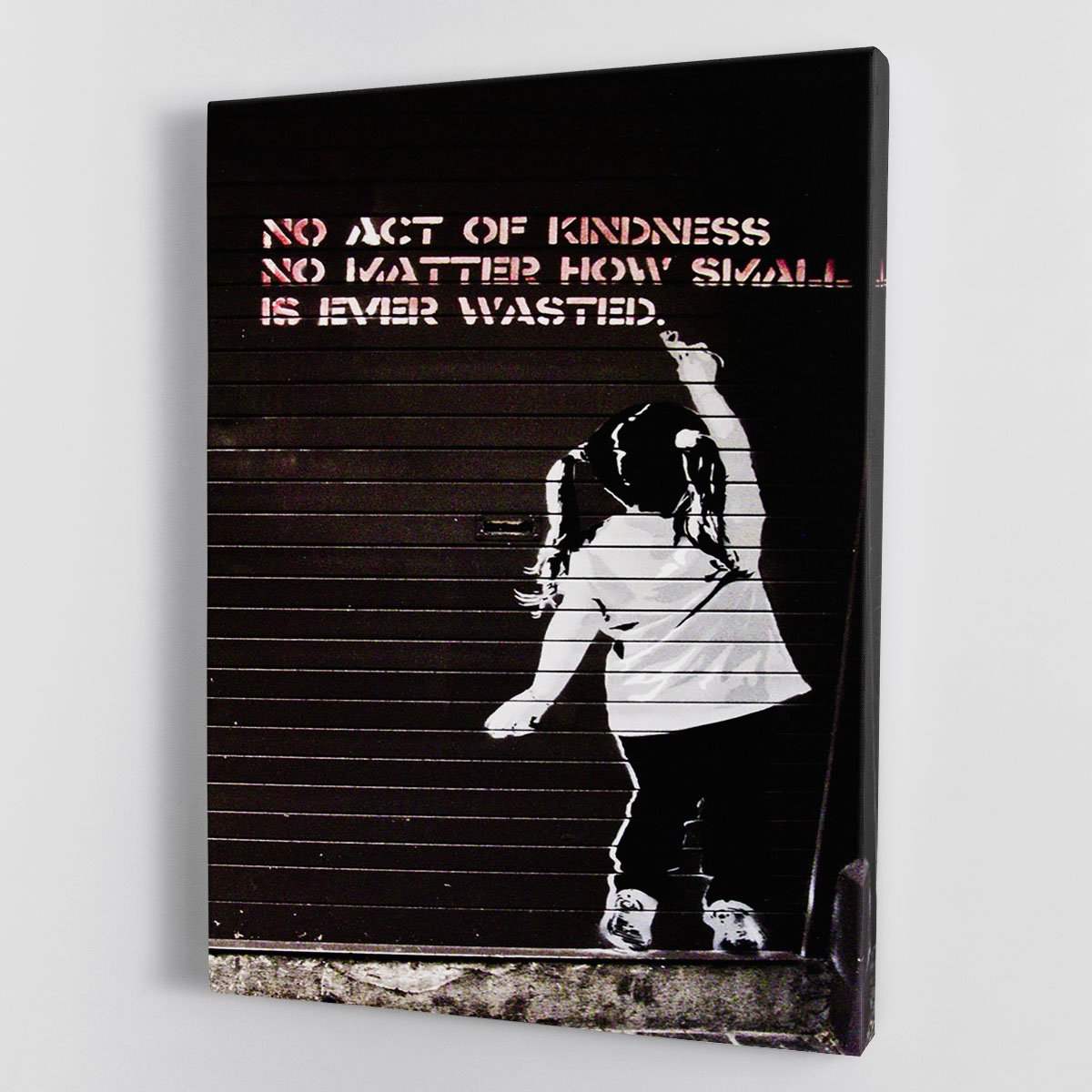 Banksy No Kindness Canvas Print or Poster