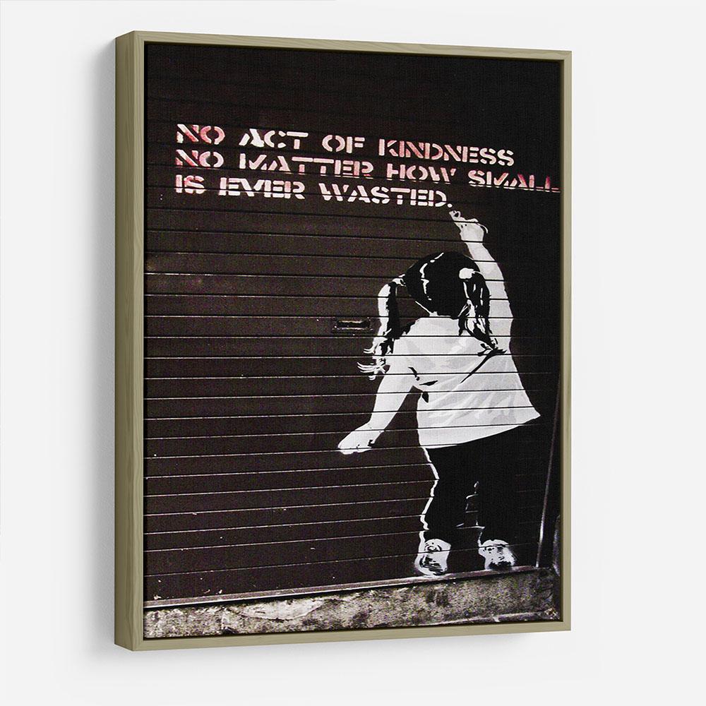 Banksy No Kindness HD Metal Print