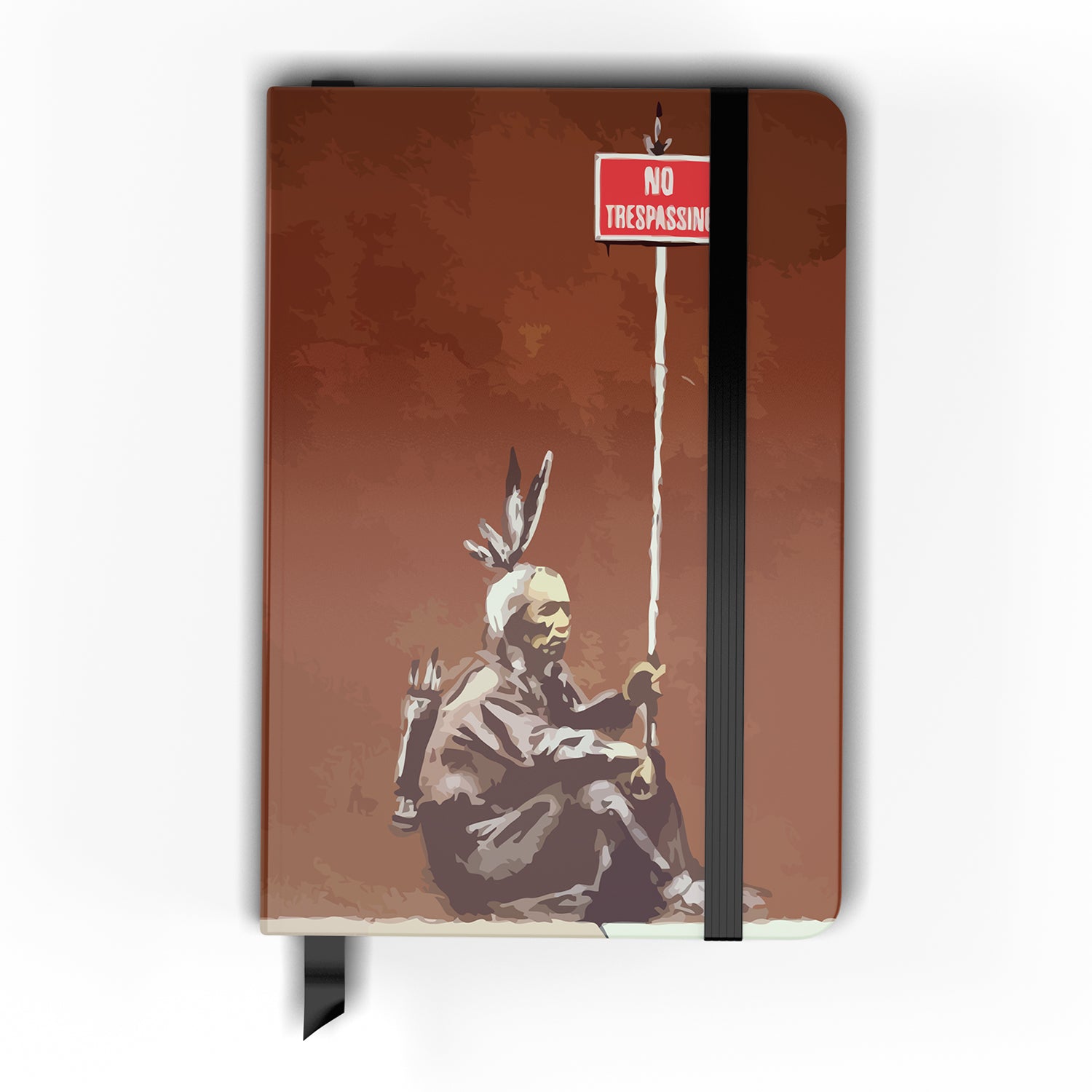 Banksy No Trespassing Notebook