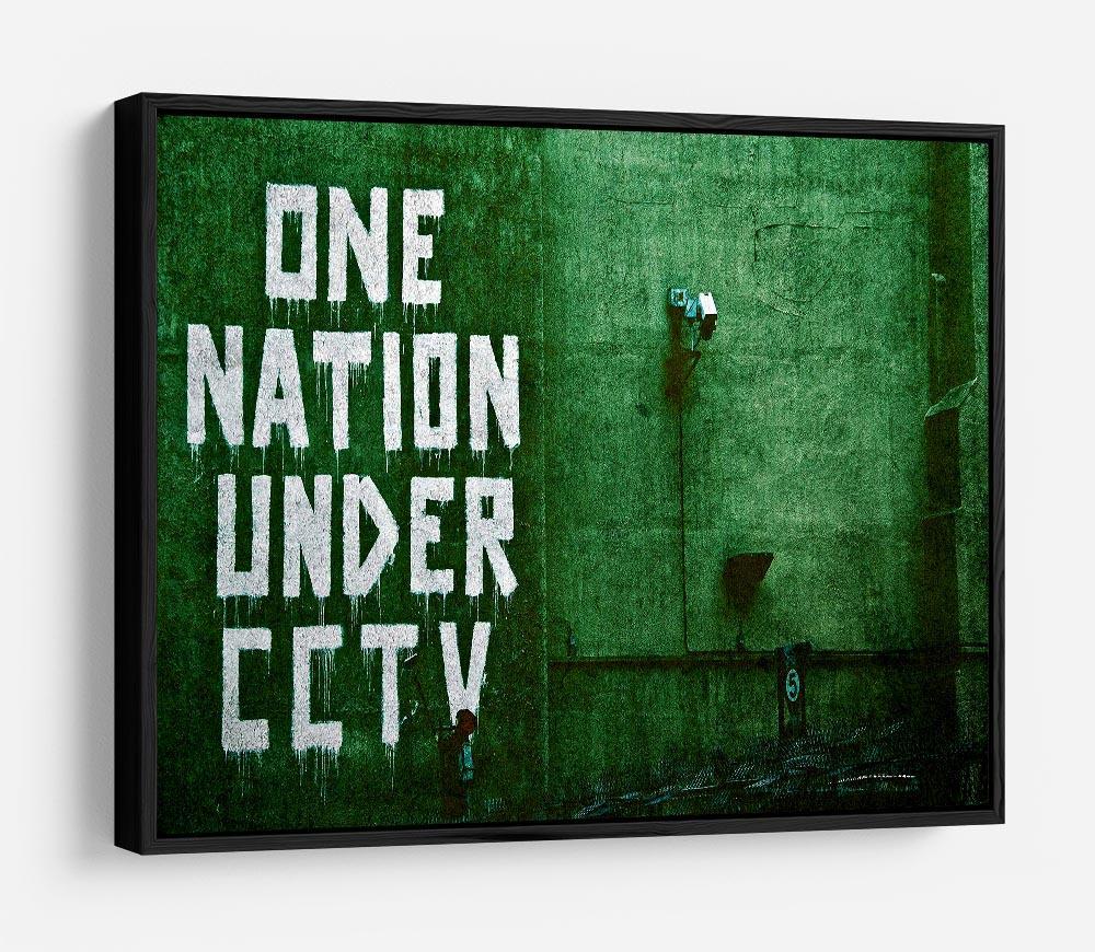 Banksy One Nation Under CCTV HD Metal Print