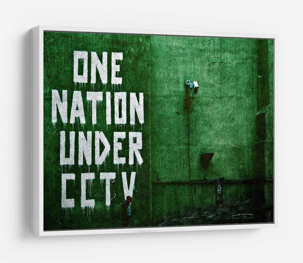 Banksy One Nation Under CCTV HD Metal Print