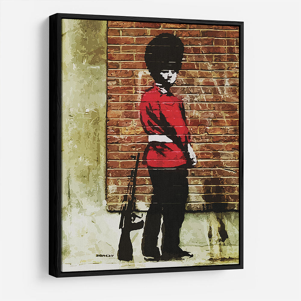 Banksy Pissing London Soldier HD Metal Print - Canvas Art Rocks - 6