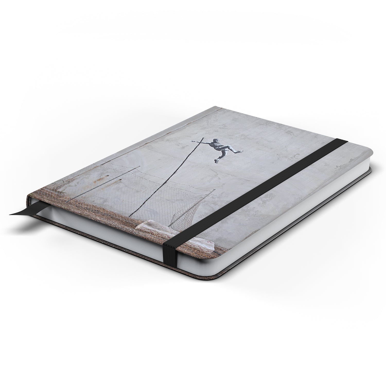 Banksy Pole Vaulter Notebook