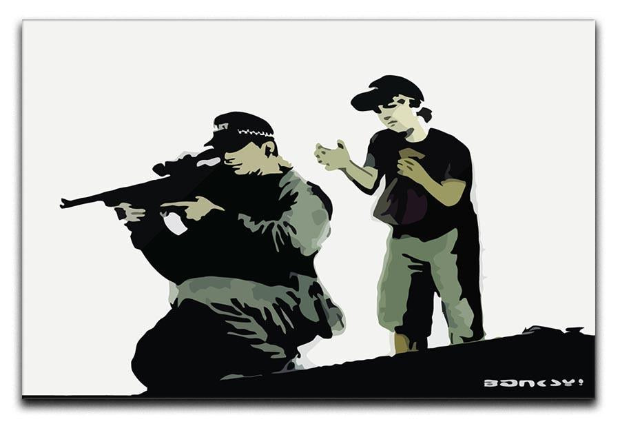 Banksy Police Sniper Canvas Print or Poster  - Canvas Art Rocks - 1