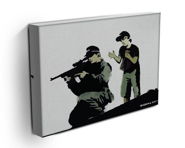 Banksy Police Sniper Canvas Print or Poster - Canvas Art Rocks - 3