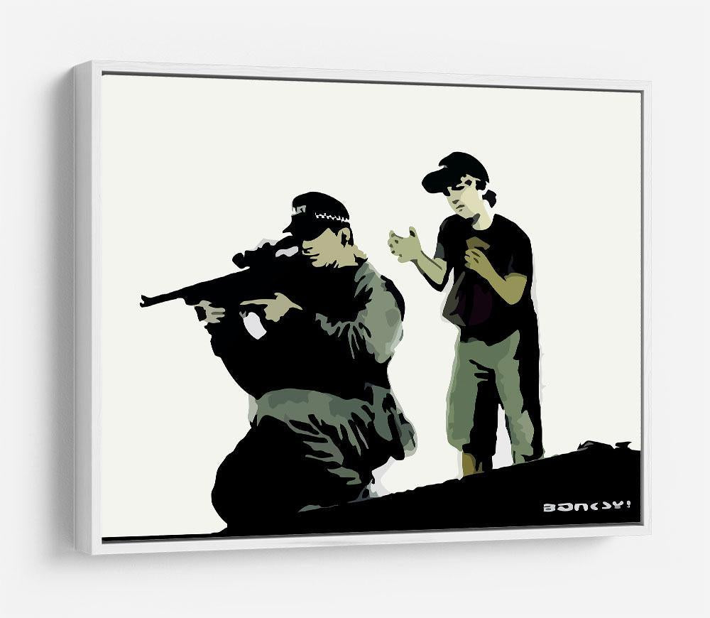 Banksy Police Sniper HD Metal Print