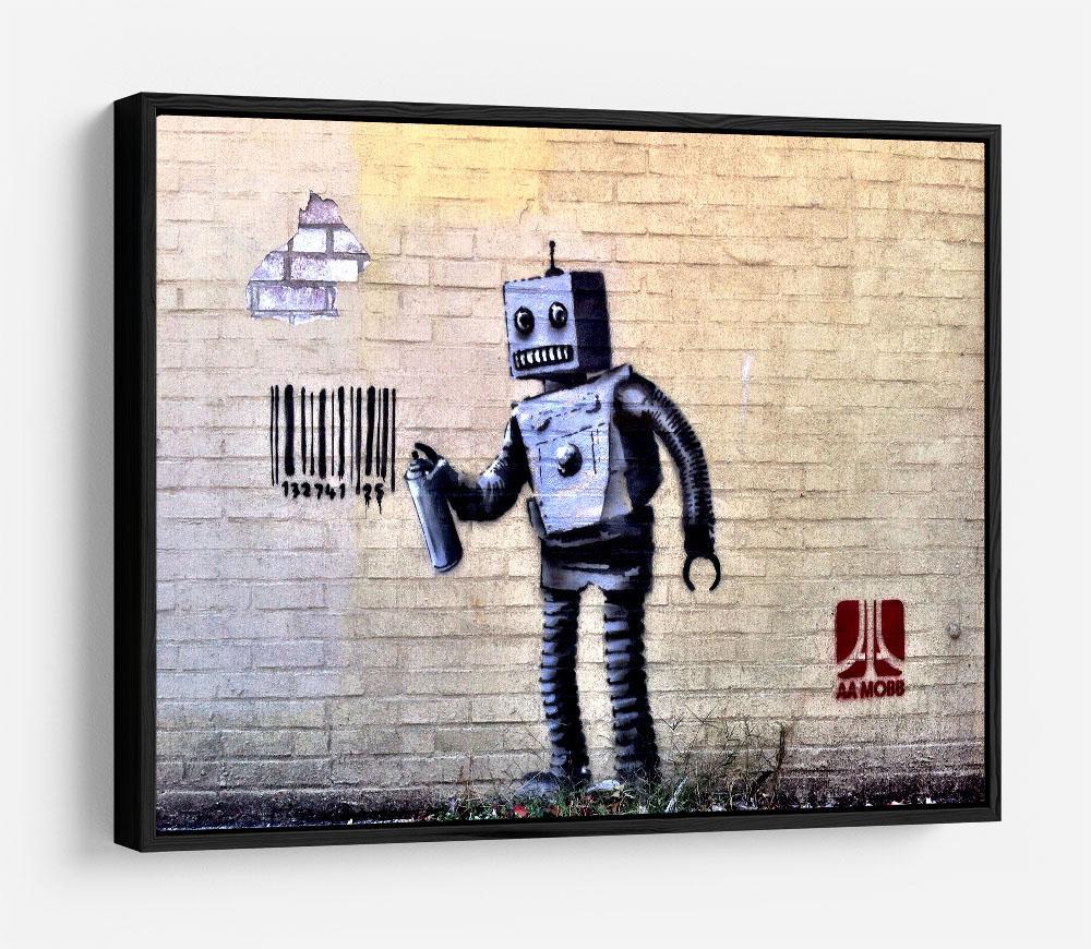 Banksy Robot HD Metal Print