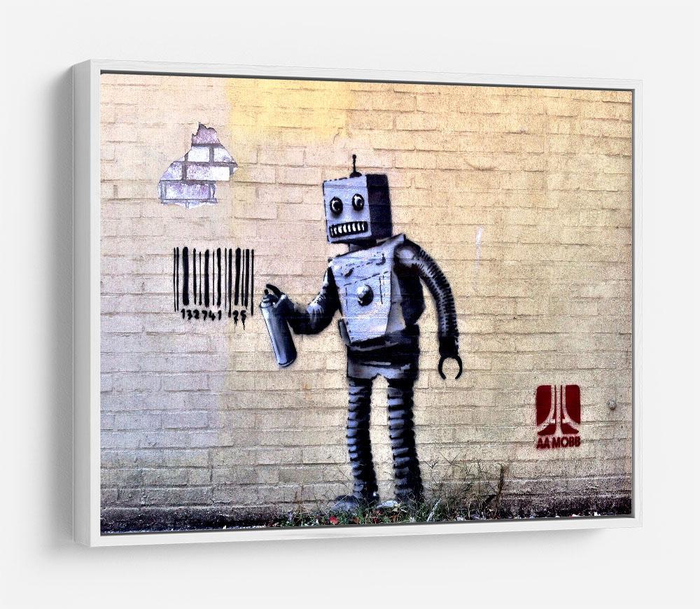 Banksy Robot HD Metal Print