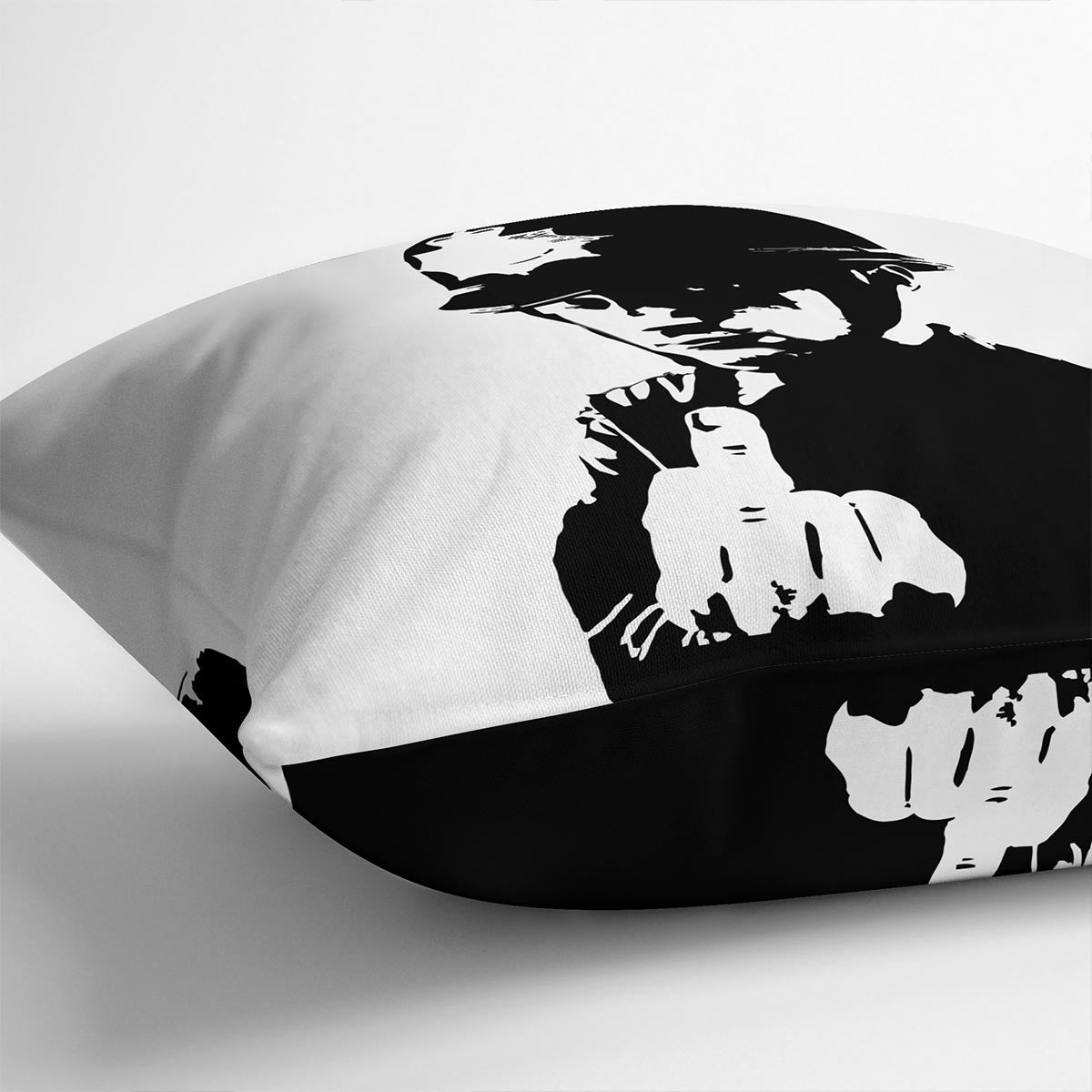 Banksy Rude Policeman Cushion