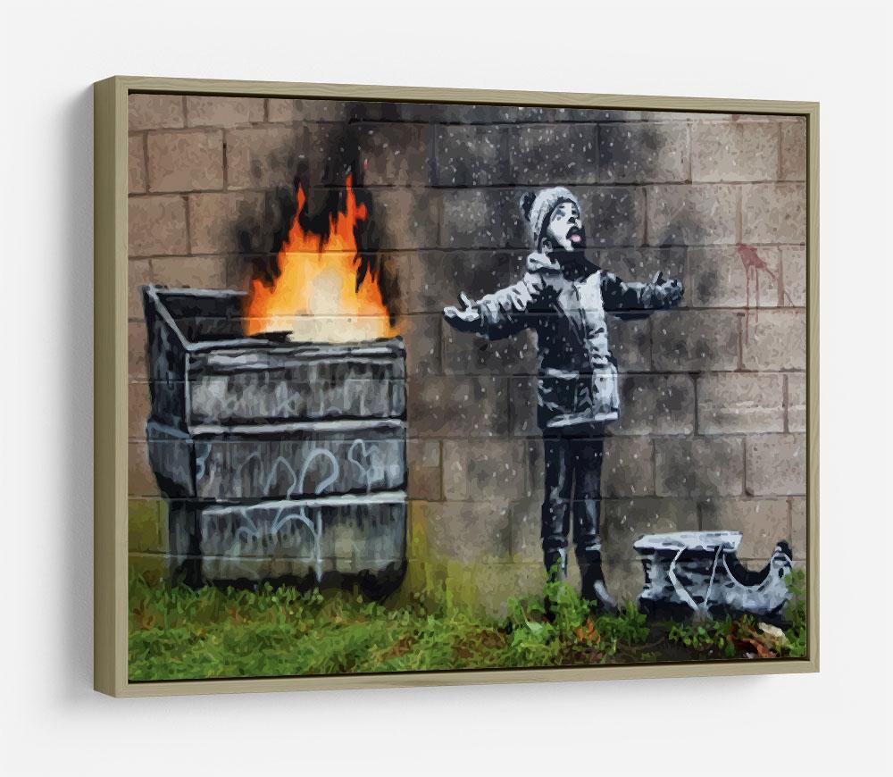 Banksy Seasons Greeting HD Metal Print