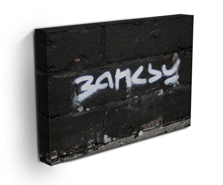 Banksy Signature Tag Print - Canvas Art Rocks - 3