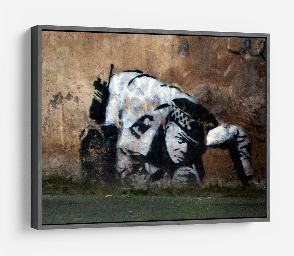 Banksy Snorting Policeman HD Metal Print