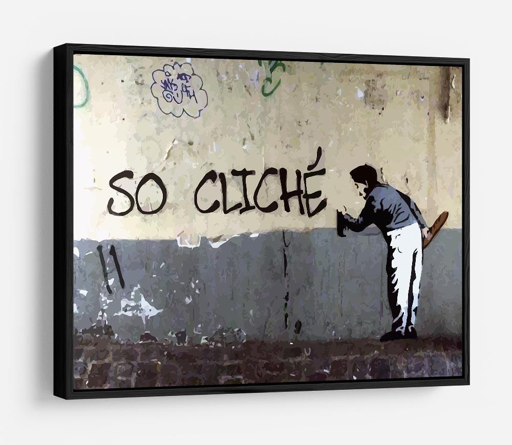 Banksy So Cliche HD Metal Print