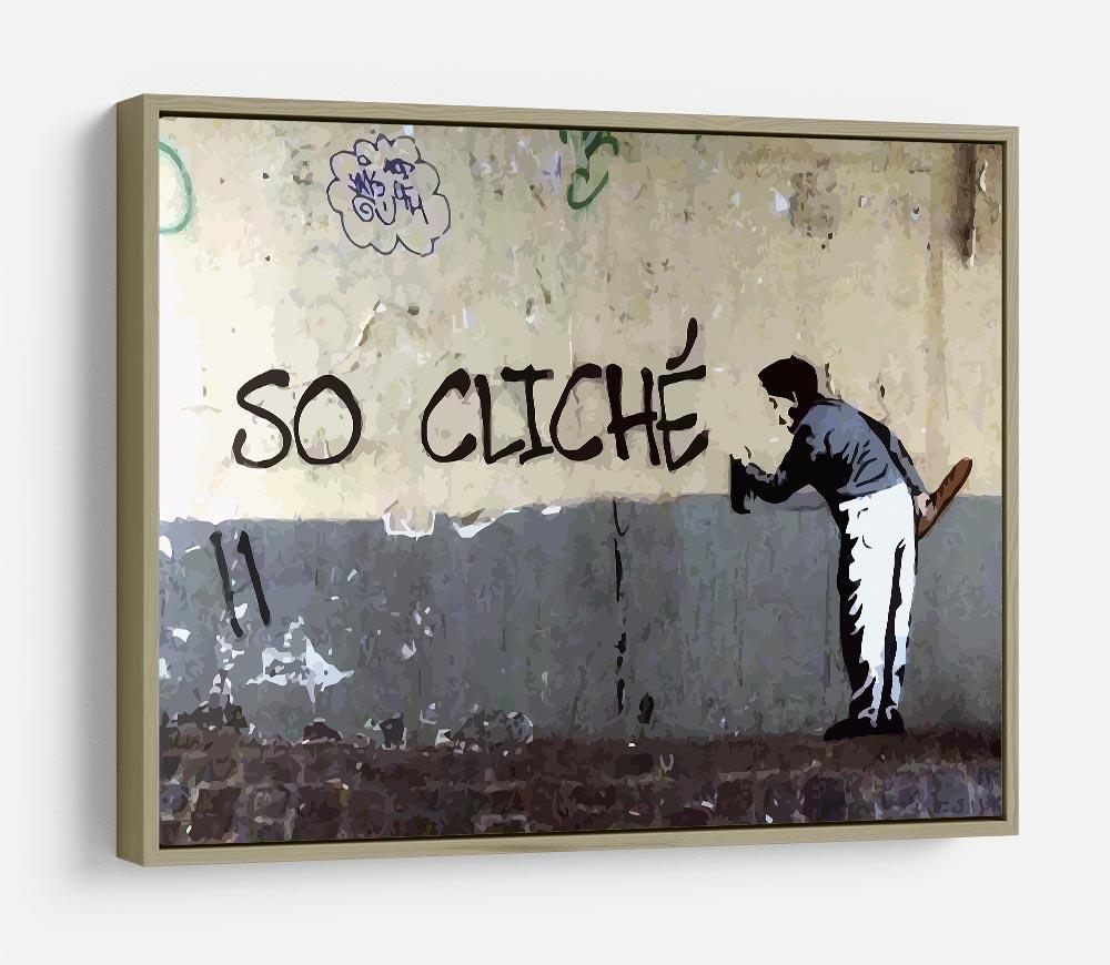 Banksy So Cliche HD Metal Print