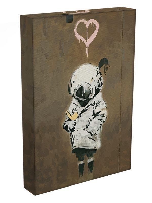 Banksy Space Girl And Bird Canvas Print or Poster - Canvas Art Rocks - 3