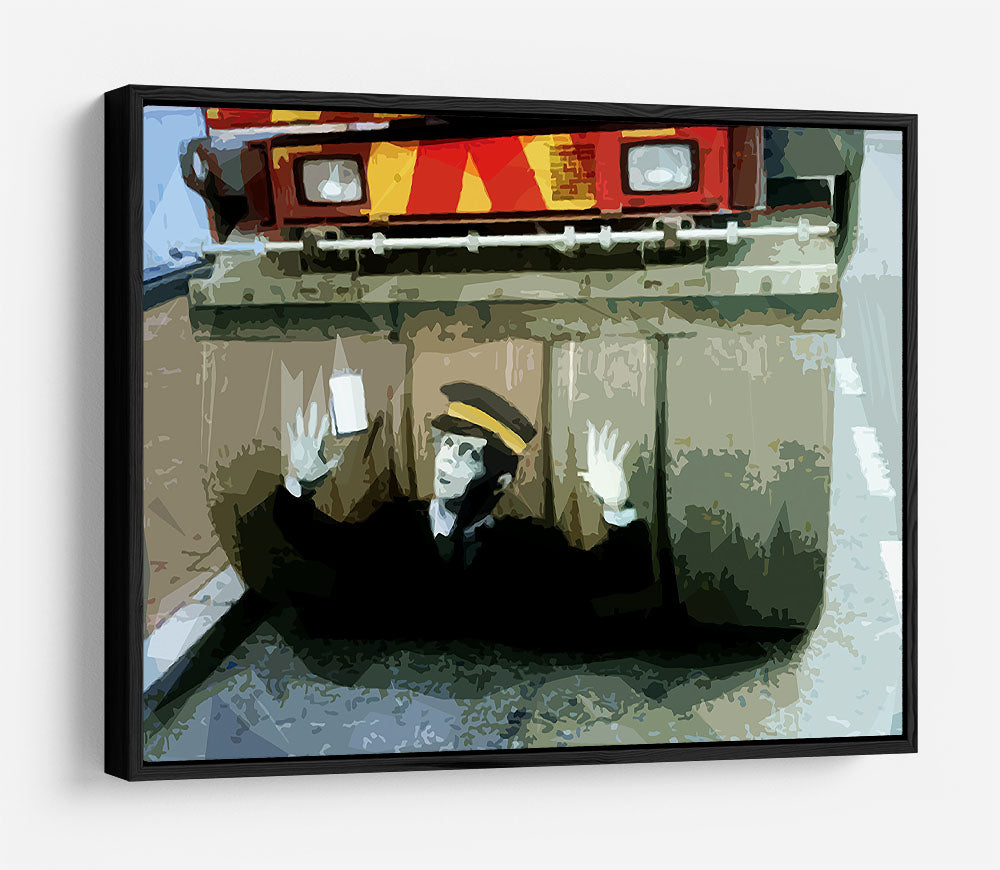 Banksy Steamroller Traffic Warden London HD Metal Print - Canvas Art Rocks - 6