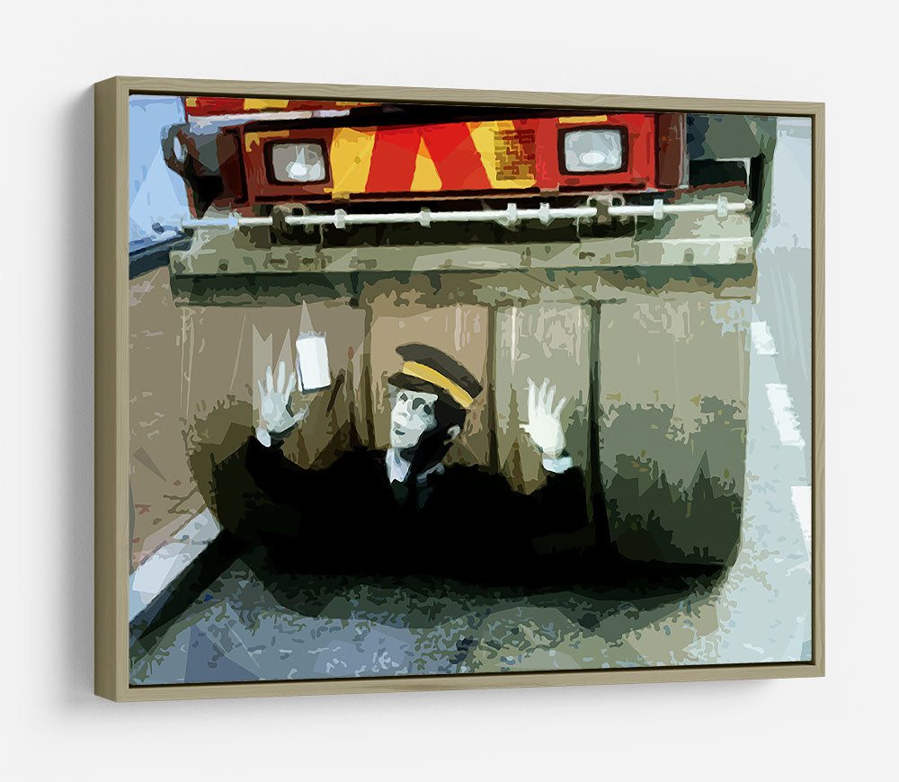 Banksy Steamroller Traffic Warden London HD Metal Print - Canvas Art Rocks - 8