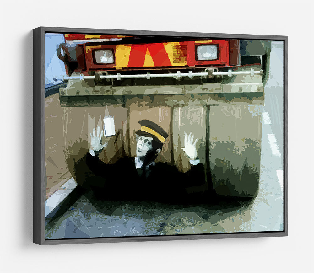 Banksy Steamroller Traffic Warden London HD Metal Print - Canvas Art Rocks - 9