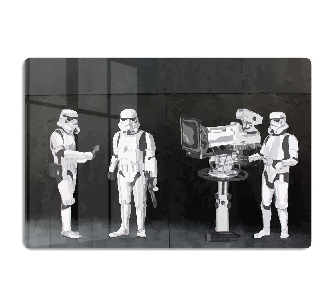 Banksy Stormtroopers Filming Oscars HD Metal Print