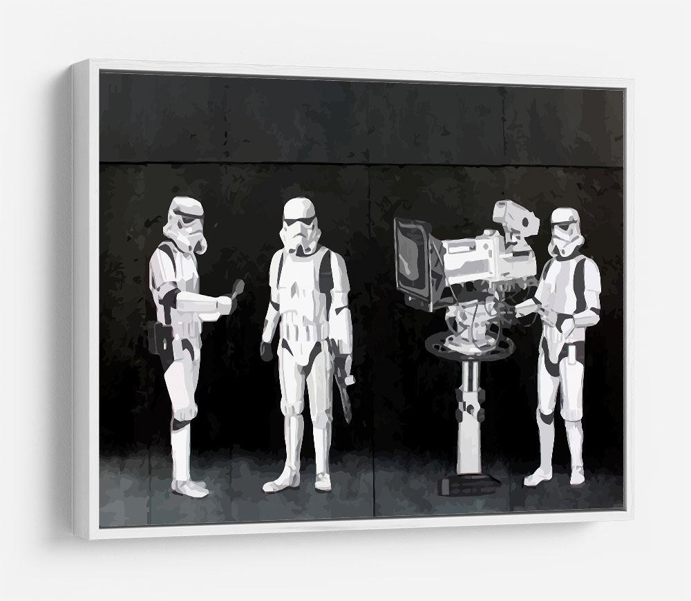 Banksy Stormtroopers Filming Oscars HD Metal Print