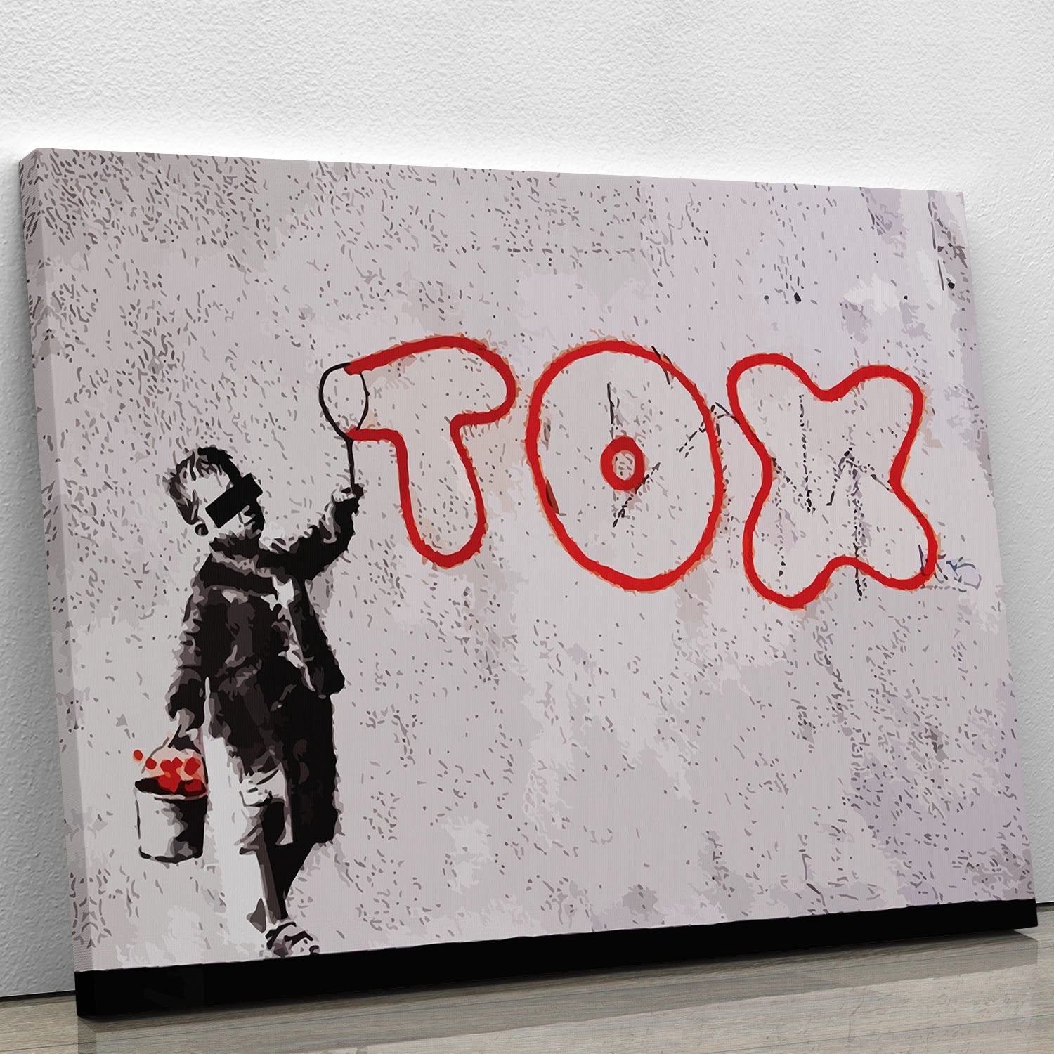 Banksy Tax Canvas Print or Poster