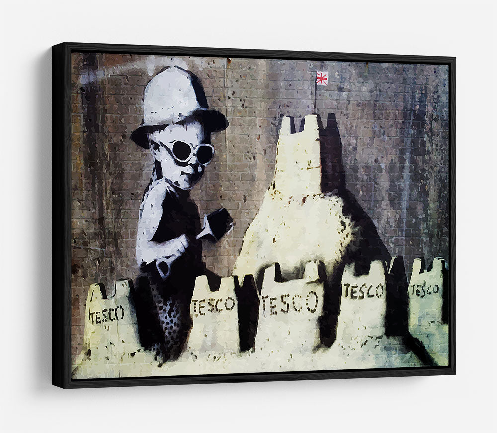 Banksy Tesco Sandcastle HD Metal Print - Canvas Art Rocks - 6