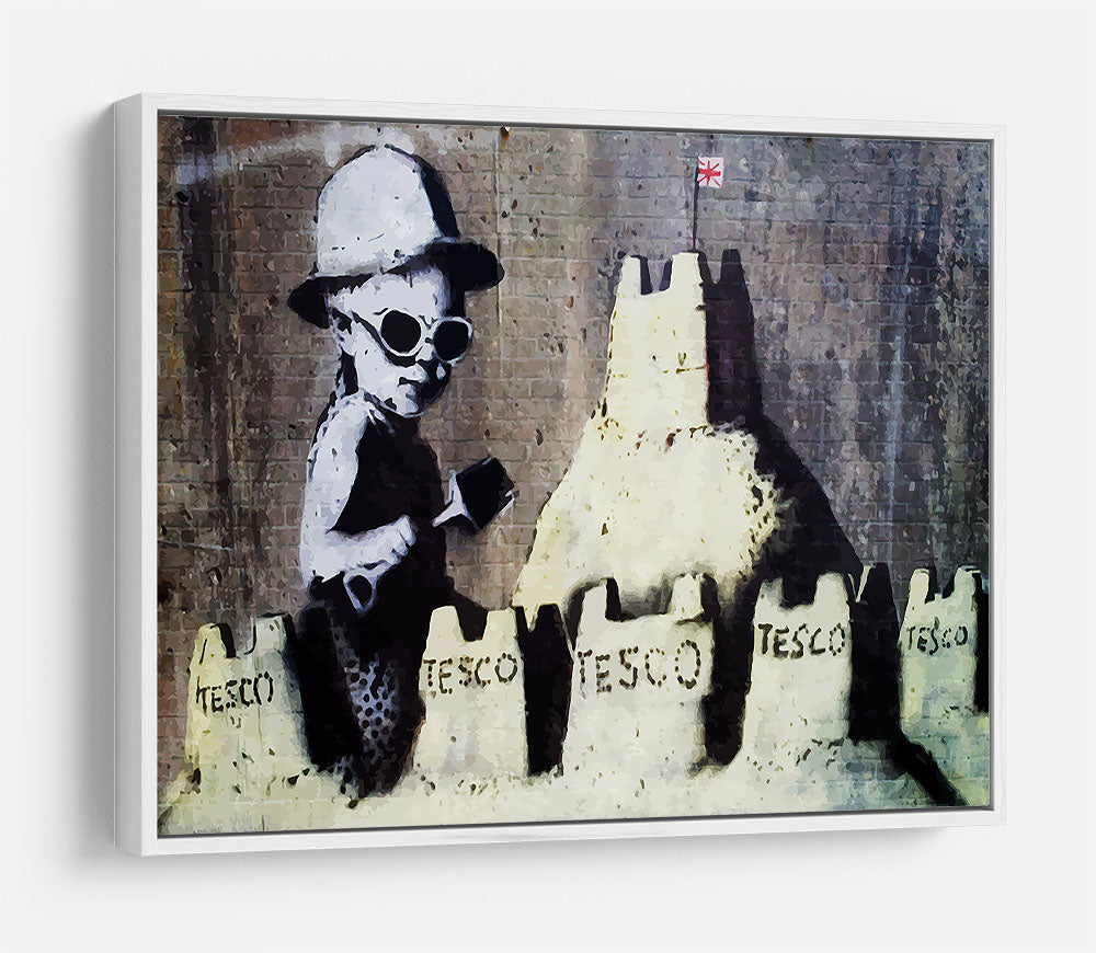 Banksy Tesco Sandcastle HD Metal Print - Canvas Art Rocks - 7