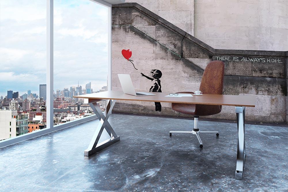 Banksy There Is Always Hope Wall Mural Wallpaper