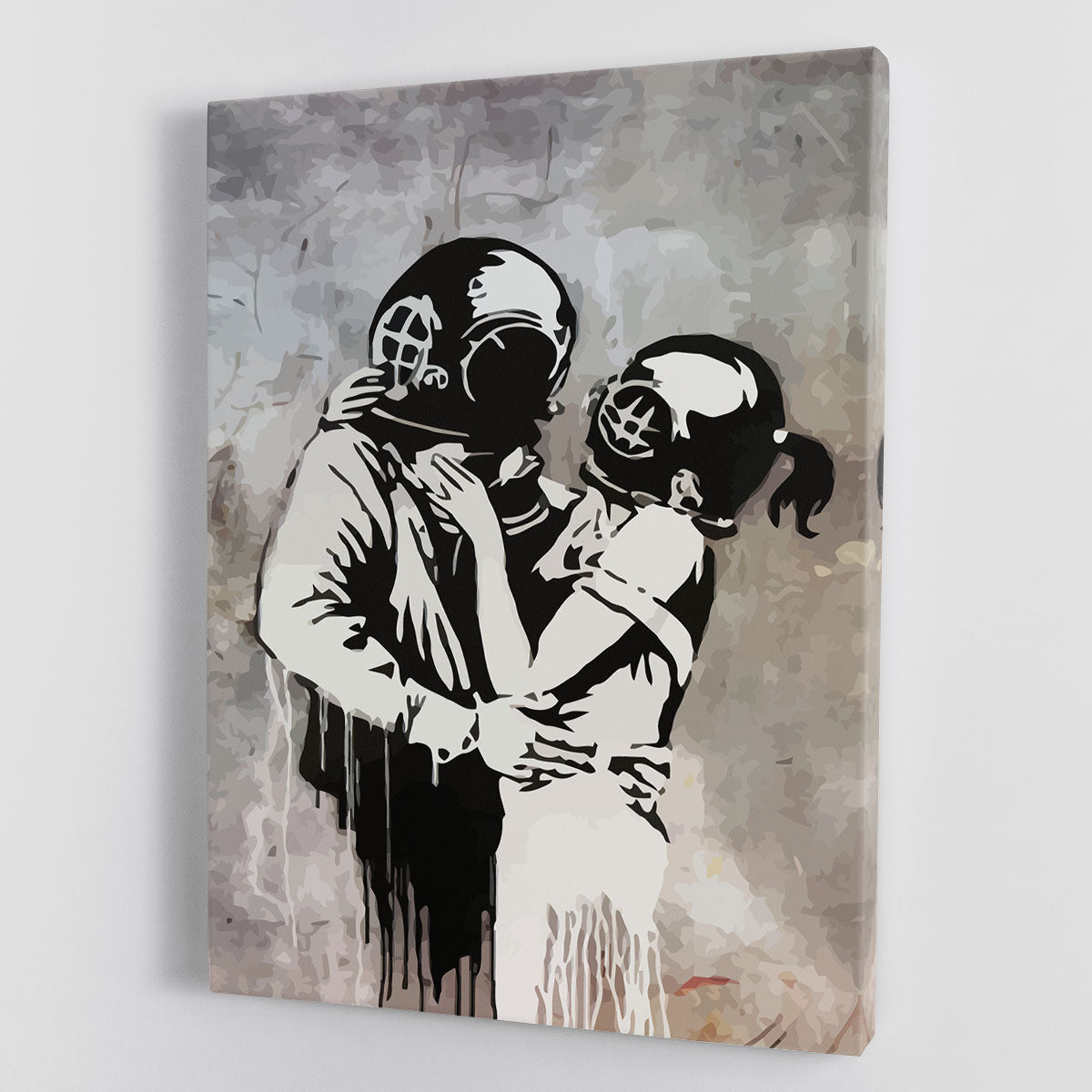 Banksy Think Tank Canvas Print or Poster - Canvas Art Rocks - 1
