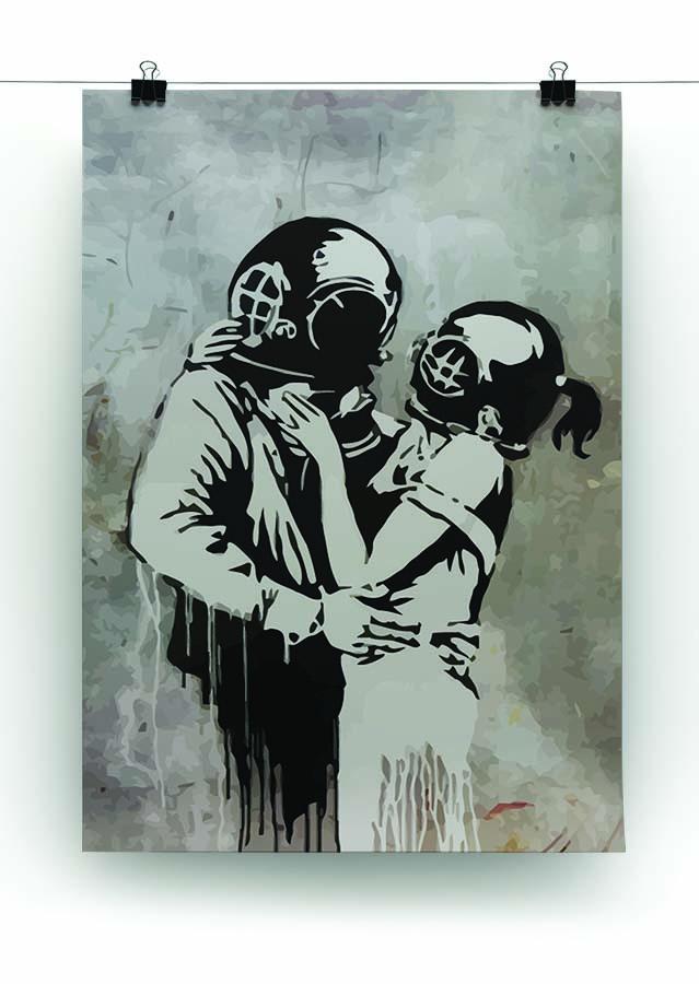 Banksy Think Tank Canvas Print or Poster - Canvas Art Rocks - 2