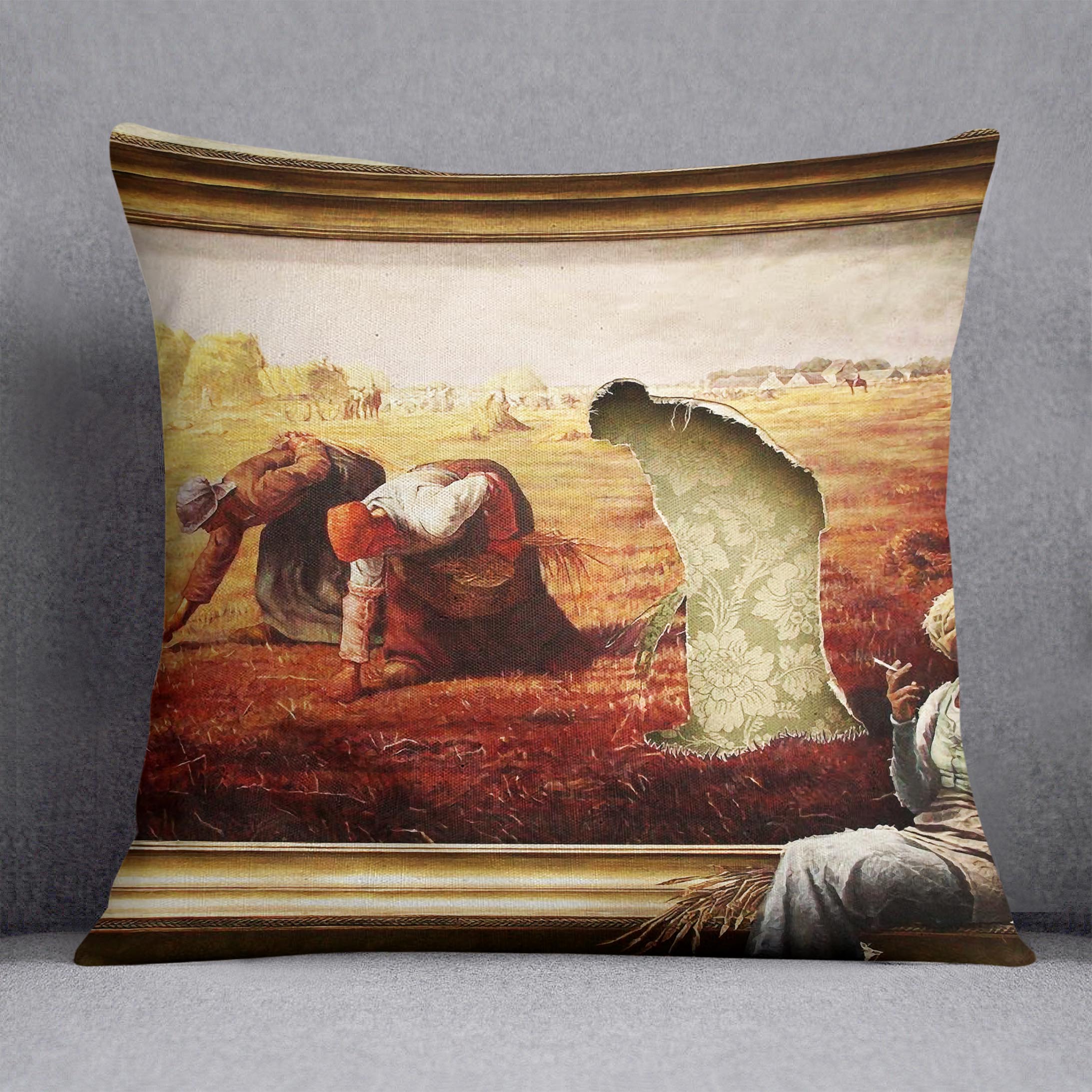 Banksy Time Out Cushion