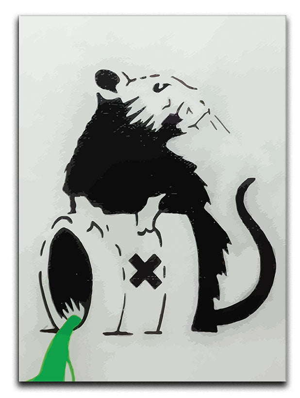 Banksy Toxic Rat Canvas Print or Poster - Canvas Art Rocks - 1