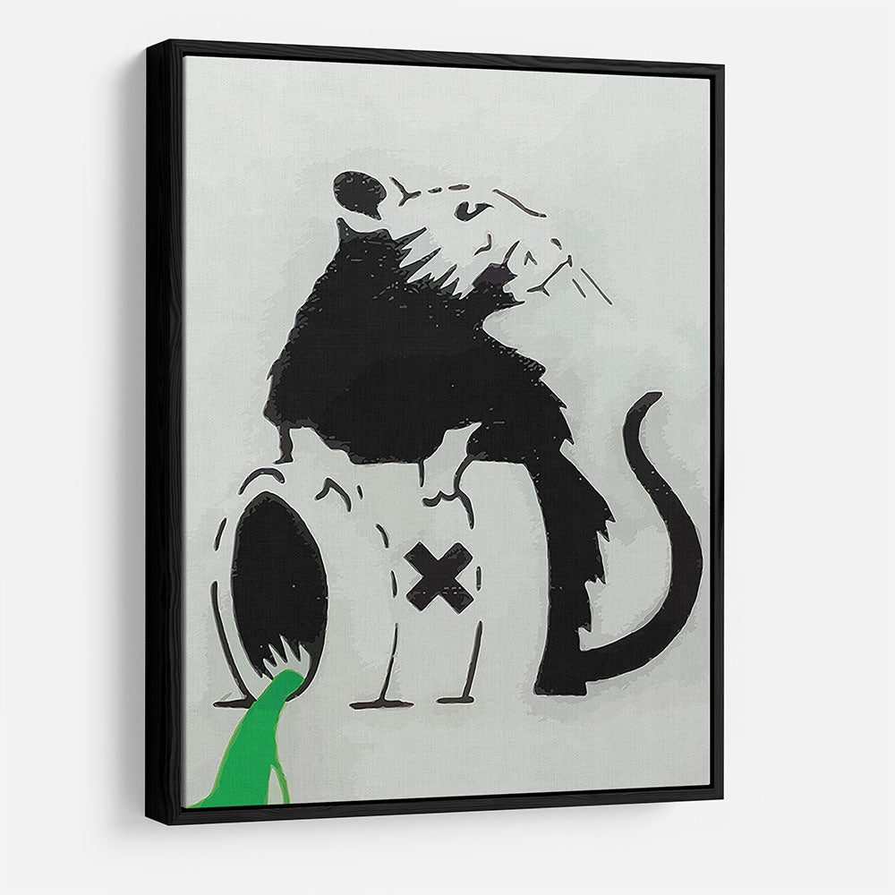 Banksy Toxic Rat HD Metal Print - Canvas Art Rocks - 6