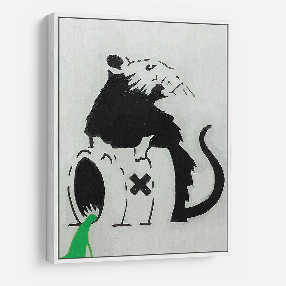 Banksy Toxic Rat HD Metal Print - Canvas Art Rocks - 7