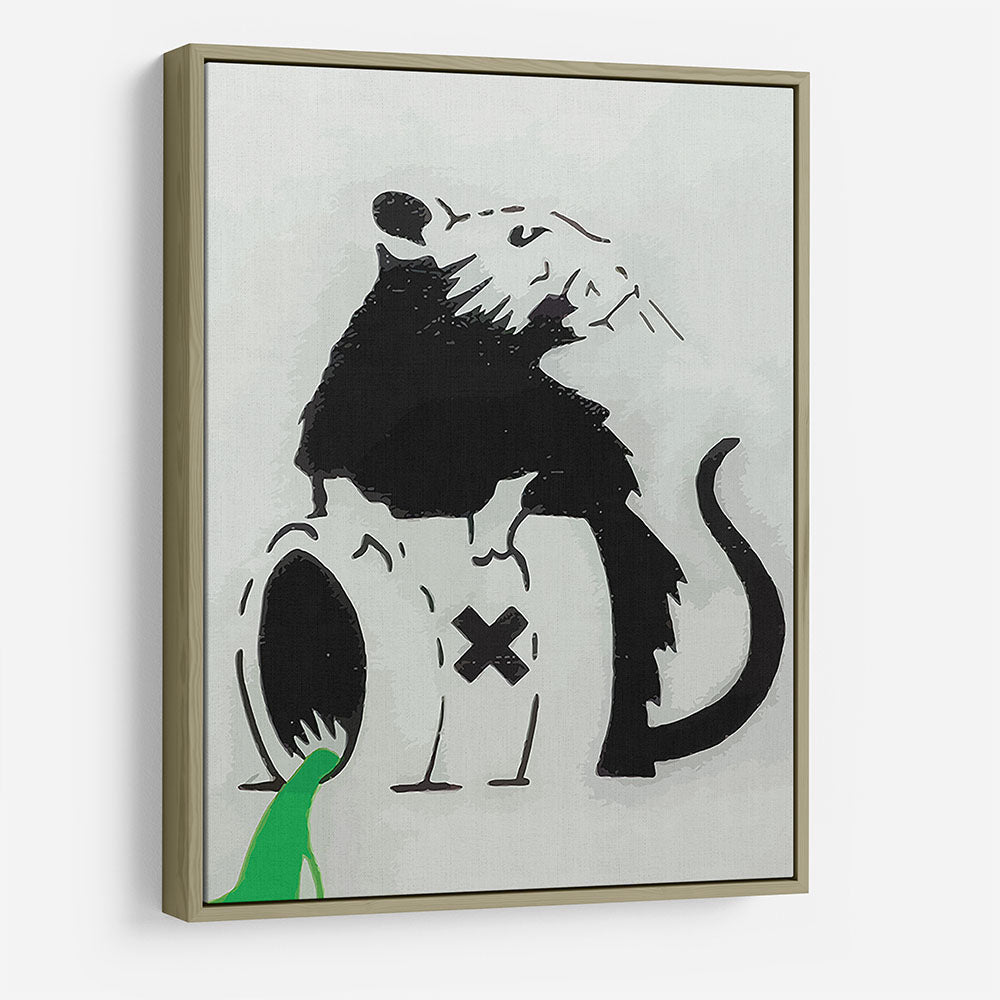 Banksy Toxic Rat HD Metal Print - Canvas Art Rocks - 8