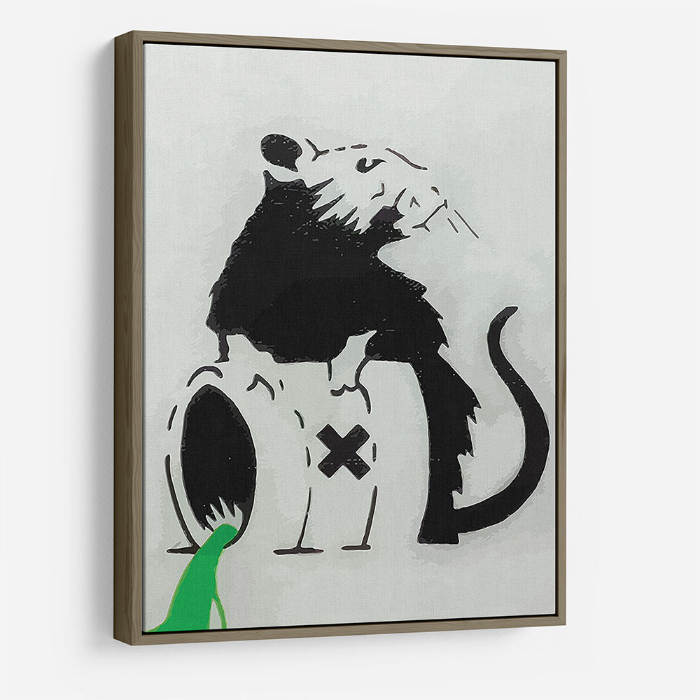 Banksy Toxic Rat HD Metal Print - Canvas Art Rocks - 10